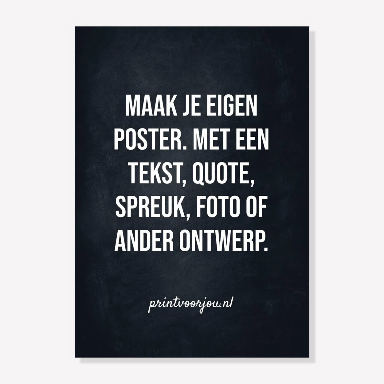 A3 Poster quote tekst personaliseren